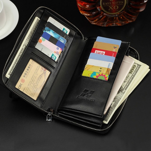 Crocodile Print Women Men Phone Clutch Walletc - Picture 7 of 7